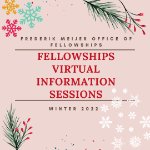 Introduction to Fellowships Information Session on January 19, 2022